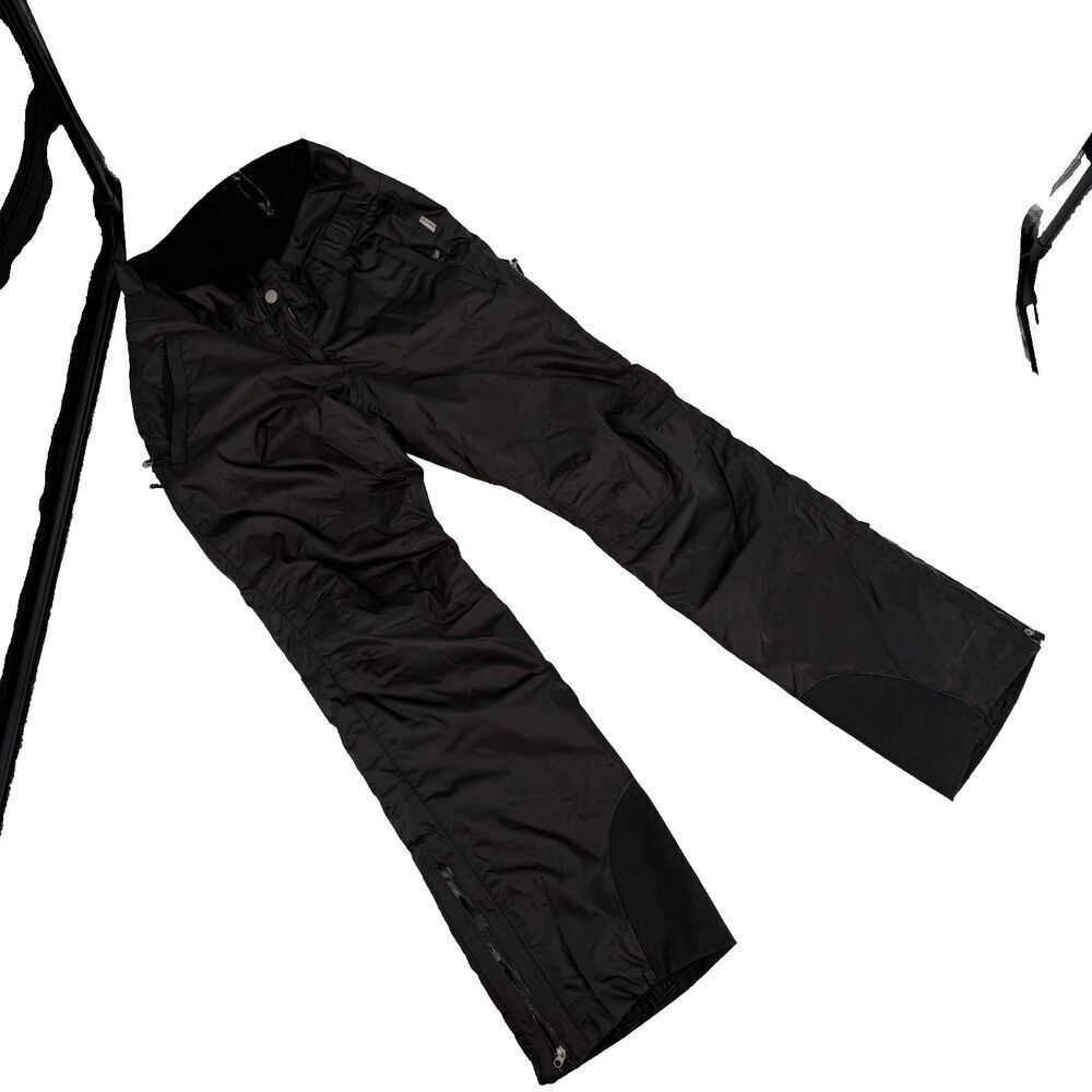 Bogner FIRE+ICE Black Insulated Ski Snow Pants Outdoor Gorpcore Womens US 10